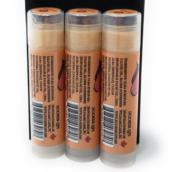 Hooker Lips Luxury Lip Balm Creamsicle 3 Pack - Picture 2 of 3